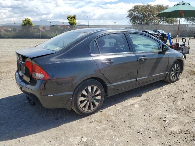 2HGFA1F96AH525789 - 2010 HONDA CIVIC EXL შავი ფოტო 3