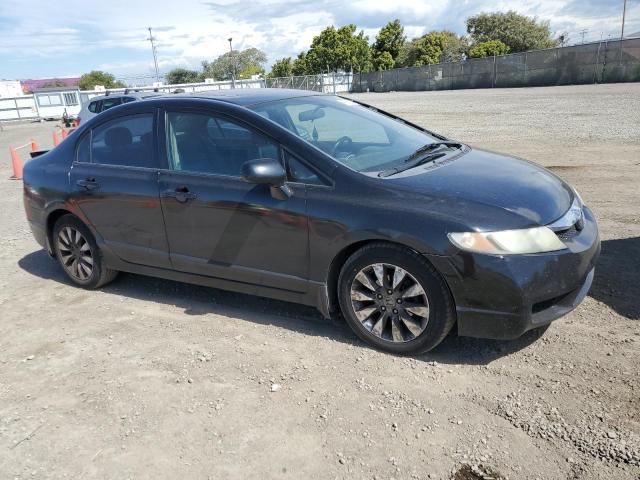 2HGFA1F96AH525789 - 2010 HONDA CIVIC EXL BLACK photo 4