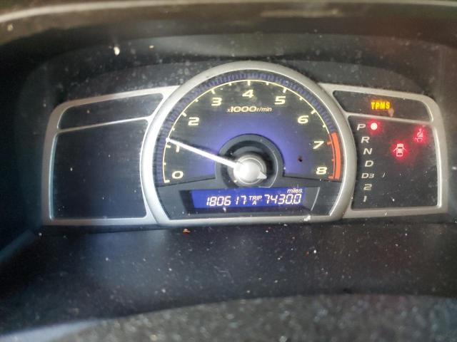 2HGFA1F96AH525789 - 2010 HONDA CIVIC EXL შავი ფოტო 9