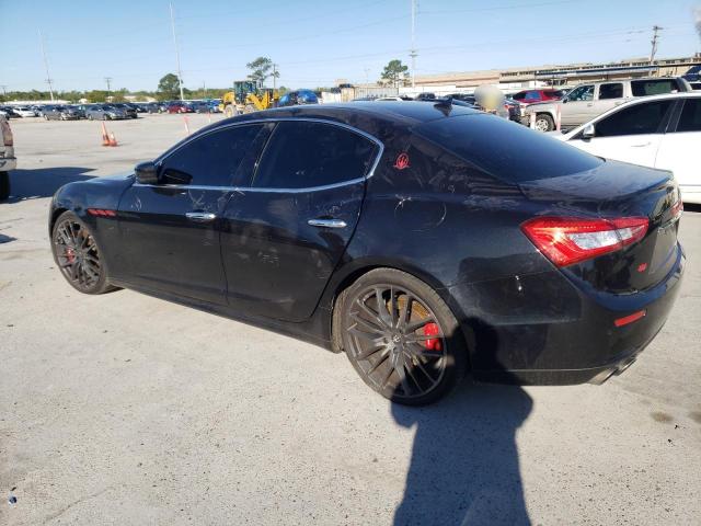 ZAM57RTA6F1145360 - 2015 MASERATI GHIBLI S BLACK photo 2