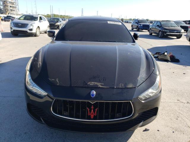 ZAM57RTA6F1145360 - 2015 MASERATI GHIBLI S BLACK photo 5