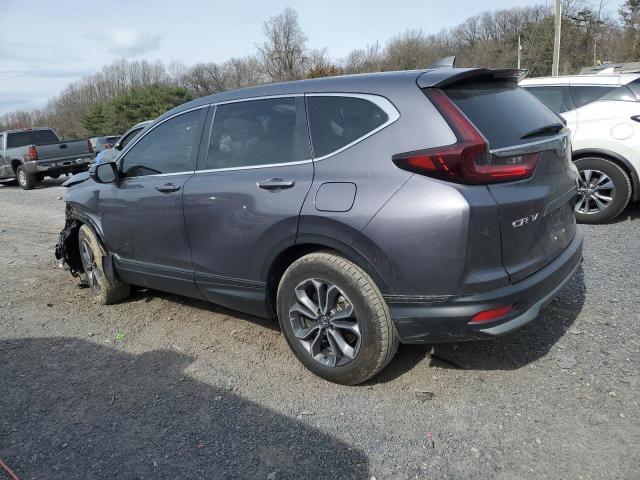 2HKRW2H85MH667232 - 2021 HONDA CR-V EXL GRAY photo 2