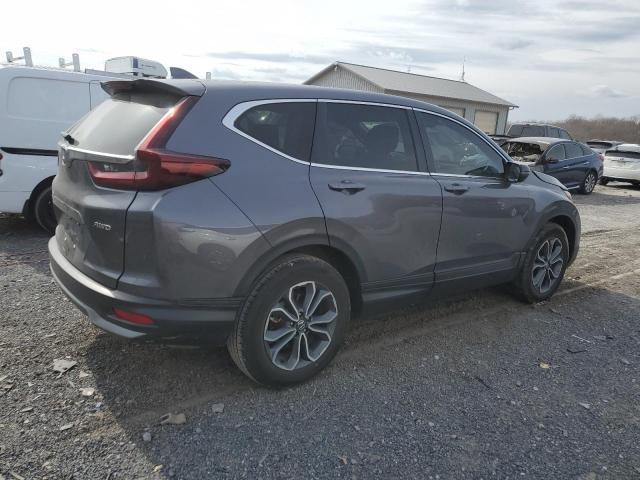 2HKRW2H85MH667232 - 2021 HONDA CR-V EXL GRAY photo 3