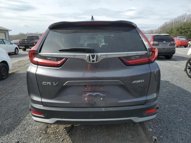 2HKRW2H85MH667232 - 2021 HONDA CR-V EXL GRAY photo 6