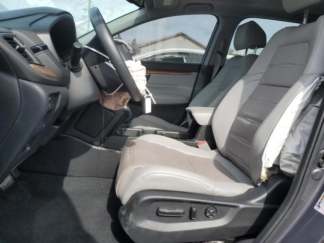 2HKRW2H85MH667232 - 2021 HONDA CR-V EXL GRAY photo 7