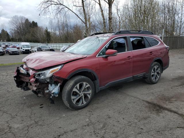 4S4BTANC8L3116344 - 2020 SUBARU OUTBACK LIMITED BURGUNDY photo 1