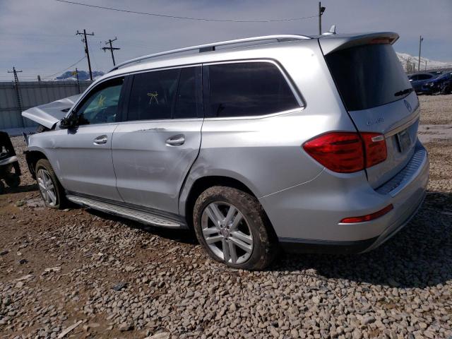 4JGDF7CE0DA160777 - 2013 MERCEDES-BENZ GL 450 4MATIC SILVER photo 2