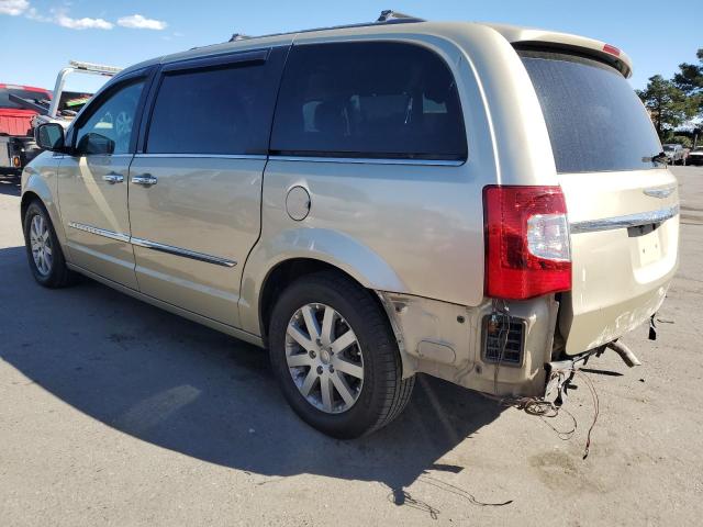 2A4RR8DG9BR799007 - 2011 CHRYSLER TOWN & COU TOURING L GOLD photo 2