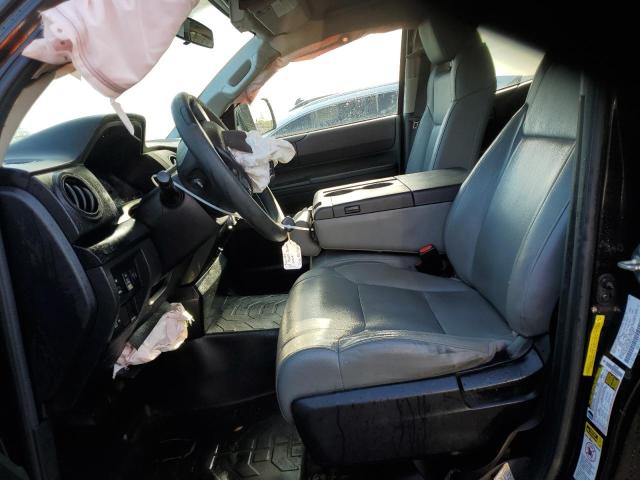 5TFRM5F16GX106415 - 2016 TOYOTA TUNDRA DOUBLE CAB SR/SR5 BLACK photo 7