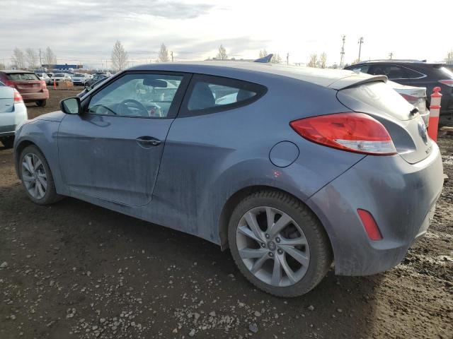 KMHTC6AD9HU304419 - 2017 HYUNDAI VELOSTER GRAY photo 2