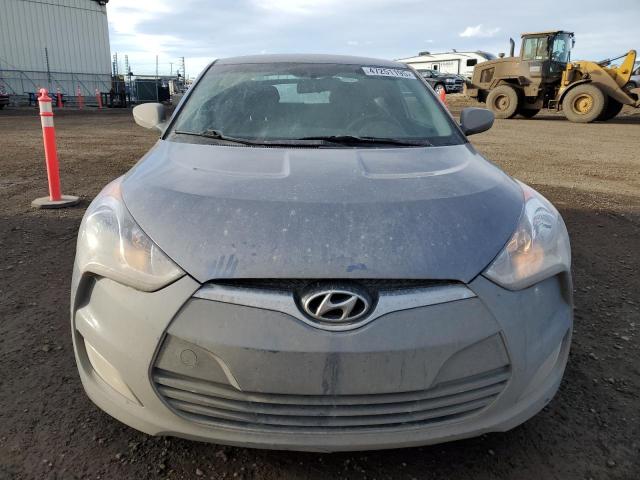 KMHTC6AD9HU304419 - 2017 HYUNDAI VELOSTER GRAY photo 5