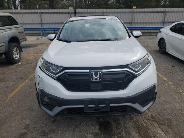 2HKRW2H50LH623739 - 2020 HONDA CR-V EX WHITE photo 5