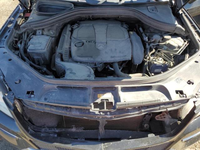 4JGDA5HB3DA216194 - 2013 MERCEDES-BENZ ML 350 4MATIC BLACK photo 12