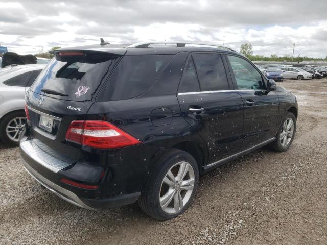 4JGDA5HB3DA216194 - 2013 MERCEDES-BENZ ML 350 4MATIC BLACK photo 3