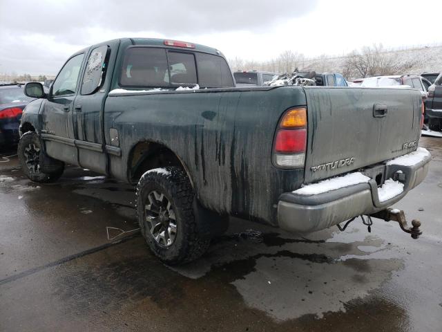 5TBBT4412YS012937 - 2000 TOYOTA TUNDRA ACCESS CAB 绿色 照片 2