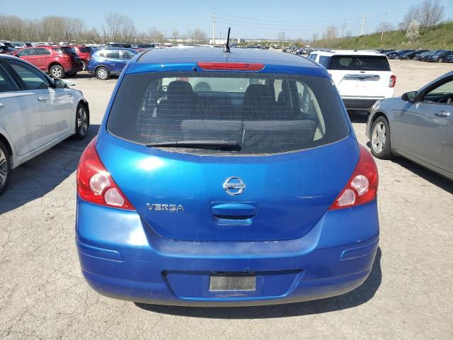 3N1BC13E87L360534 - 2007 NISSAN VERSA S BLUE photo 6