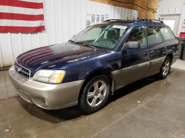 4S3BH675947601104 - 2004 SUBARU LEGACY OUTBACK AWP BLUE photo 1