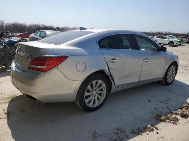 1G4GB5G30GF125234 - 2016 BUICK LACROSSE SILVER photo 3