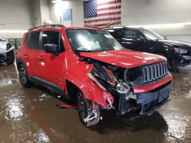 ZACCJAAT5GPE31432 - 2016 JEEP RENEGADE SPORT 红色 照片 4