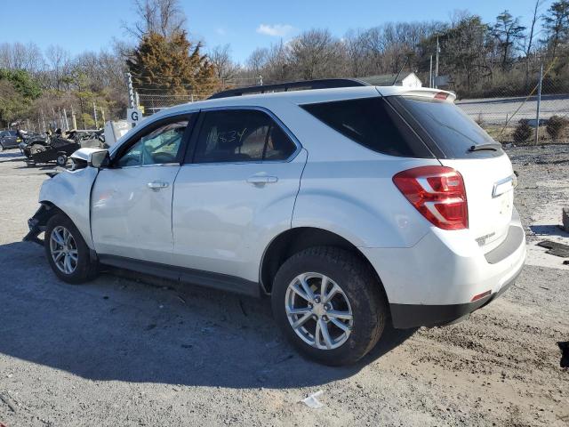 2GNFLFEK5H6165387 - 2017 CHEVROLET EQUINOX LT WHITE photo 2