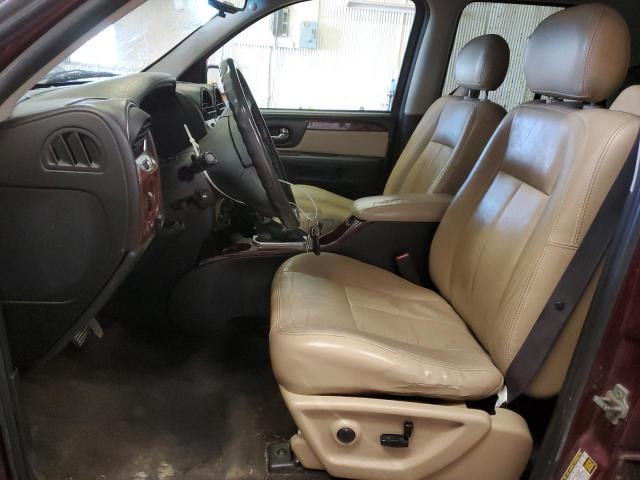 1GKDT13S552125913 - 2005 GMC ENVOY BURGUNDY photo 7