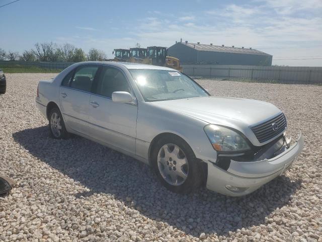 JTHBN30F430093351 - 2003 LEXUS LS 430 BEIGE photo 4