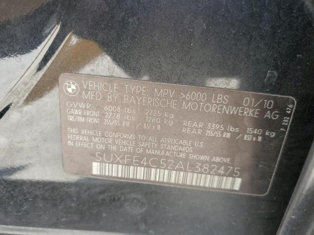 5UXFE4C52AL382475 - 2010 BMW X5 XDRIVE30I 黑色 照片 14
