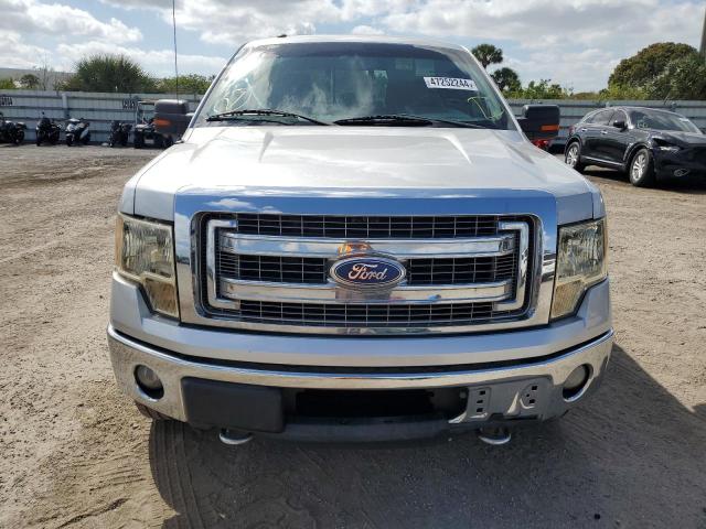 1FTFW1ET2DKE26526 - 2013 FORD F150 SUPERCREW SILVER photo 5