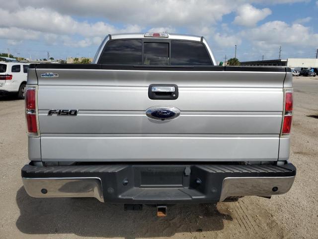 1FTFW1ET2DKE26526 - 2013 FORD F150 SUPERCREW SILVER photo 6