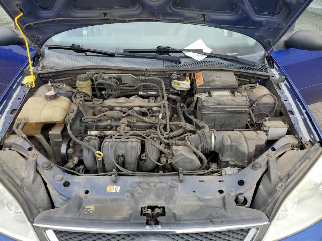 1FAHP34N95W116684 - 2005 FORD FOCUS ZX4 BLUE photo 11