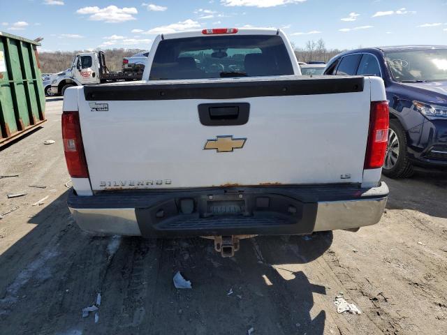 1GCEK19C79Z191007 - 2009 CHEVROLET SILVERADO K1500 WHITE photo 6