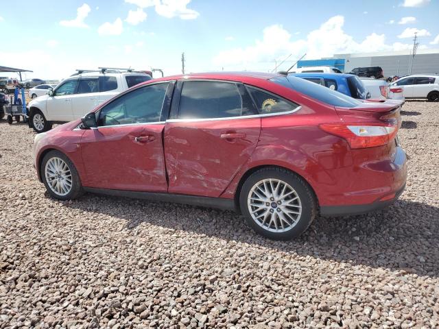 1FADP3J24EL237844 - 2014 FORD FOCUS TITANIUM RED photo 2