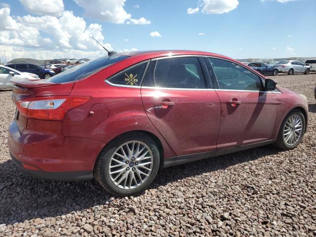 1FADP3J24EL237844 - 2014 FORD FOCUS TITANIUM RED photo 3