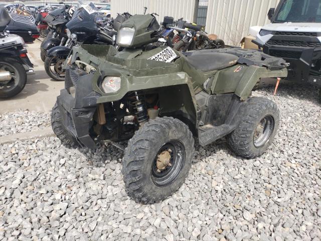 4XASEA503KA283992 - 2019 POLARIS SPORTSMAN 450 H.O. GREEN photo 2