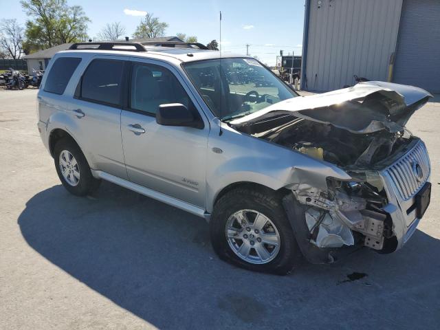 4M2CU81138KJ52257 - 2008 MERCURY MARINER SILVER photo 4