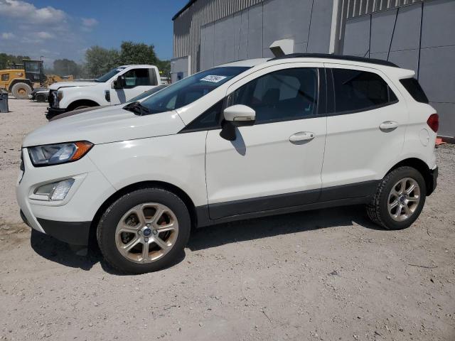 MAJ3P1TE7JC210493 - 2018 FORD ECOSPORT SE WHITE photo 1