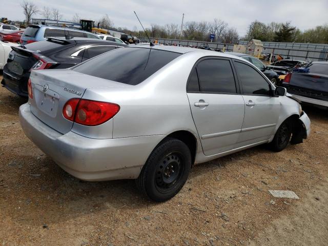 JTDBR32E360077656 - 2006 TOYOTA COROLLA LE CE SILVER photo 3