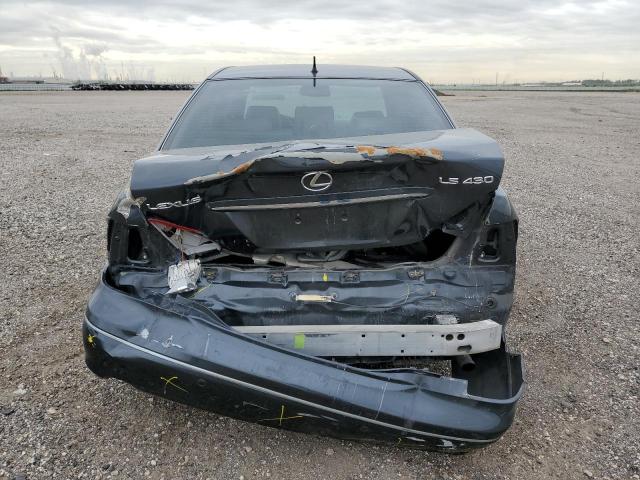 JTHBN36F665035255 - 2006 LEXUS LS 430 GRAY photo 6