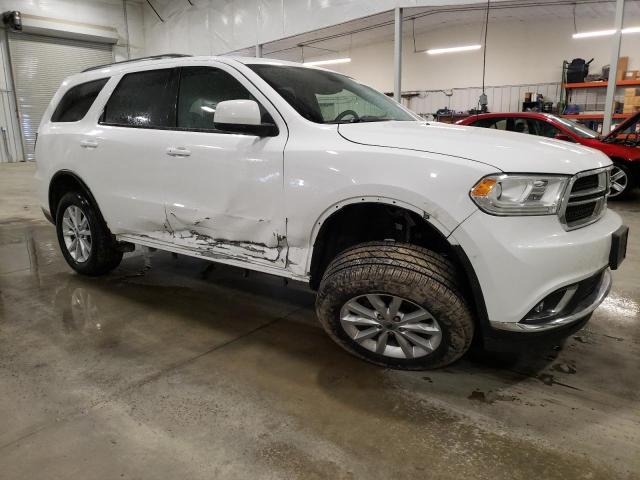 1C4RDJAG9KC691978 - 2019 DODGE DURANGO SXT WHITE photo 4