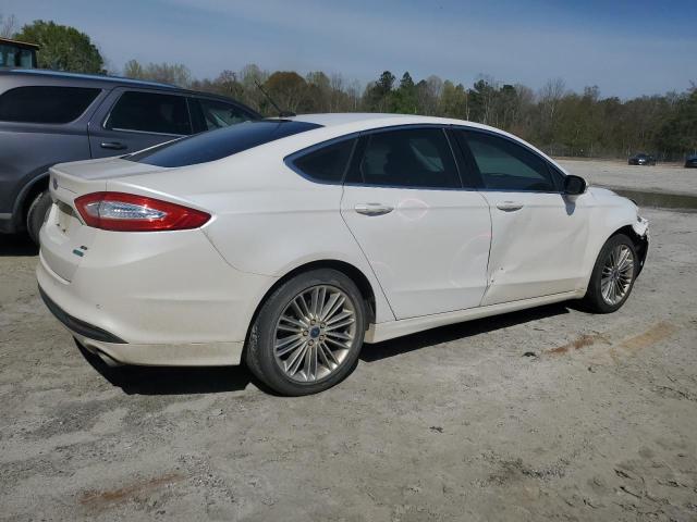 3FA6P0HD1ER226512 - 2014 FORD FUSION SE WHITE photo 3