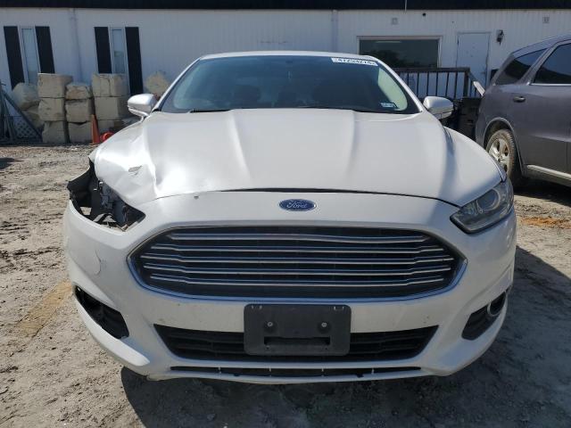 3FA6P0HD1ER226512 - 2014 FORD FUSION SE WHITE photo 5