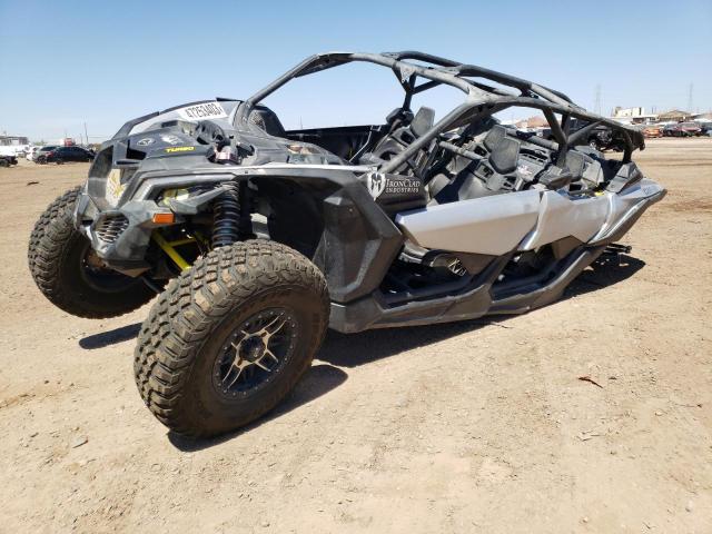 3JBVMAY47JK000369 - 2018 CAN-AM MAVERICK X TURBO GRAY photo 2