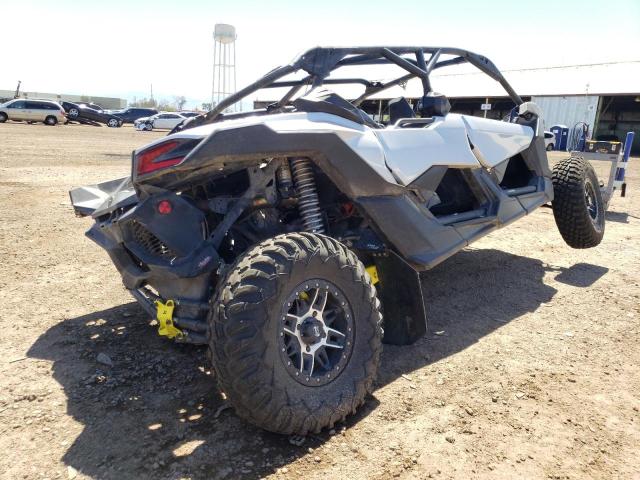 3JBVMAY47JK000369 - 2018 CAN-AM MAVERICK X TURBO GRAY photo 4