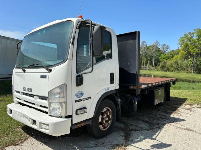 JALC4W165E7005330 - 2014 ISUZU NPR HD WHITE photo 2