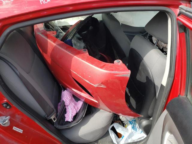 KMHDH4AE9DU988546 - 2013 HYUNDAI ELANTRA GLS RED photo 6