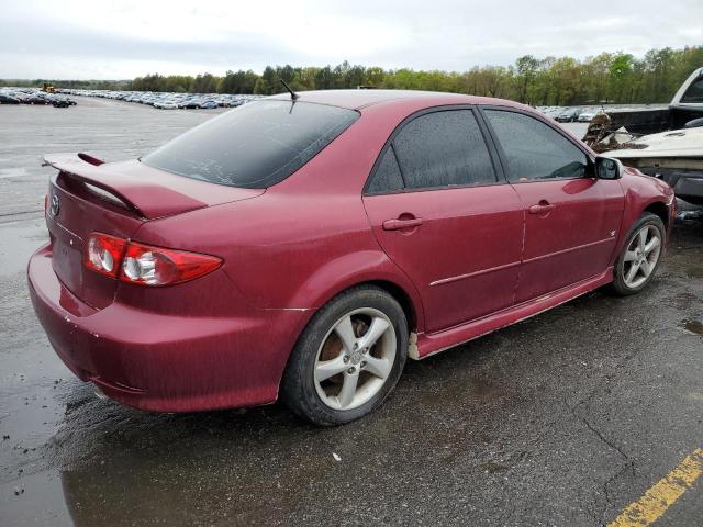 1YVHP80D155M29524 - 2005 MAZDA 6 S BURGUNDY photo 3