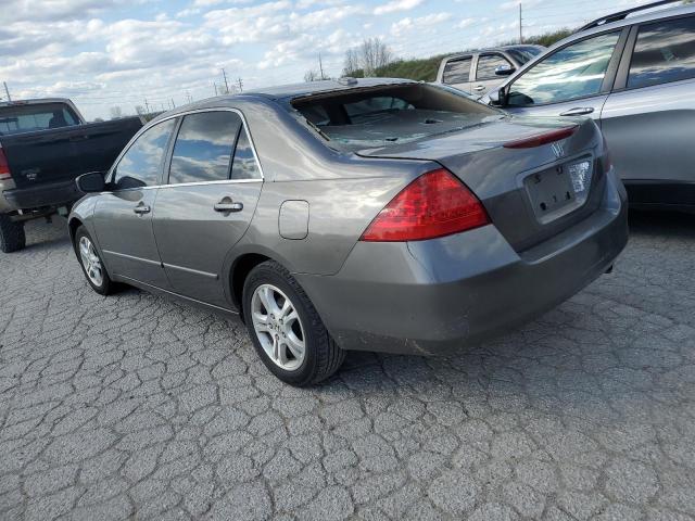 1HGCM568X7A074835 - 2007 HONDA ACCORD EX GRAY photo 2