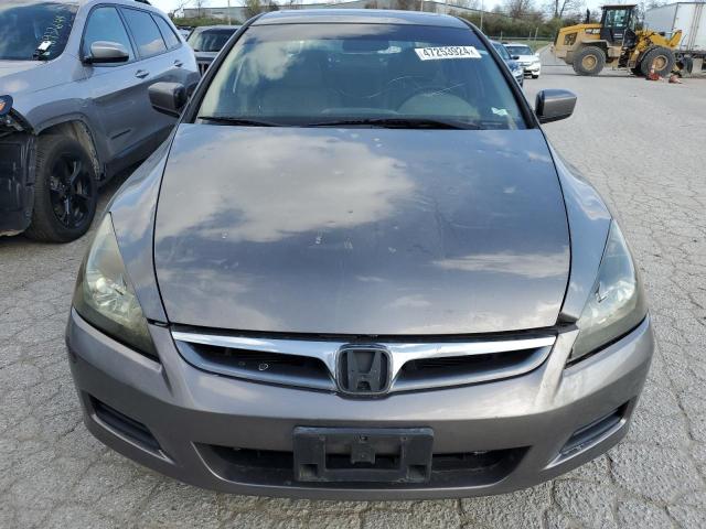 1HGCM568X7A074835 - 2007 HONDA ACCORD EX GRAY photo 5