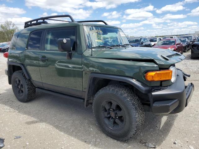 JTEBU4BF1BK116252 - 2011 TOYOTA FJ CRUISER GREEN photo 4