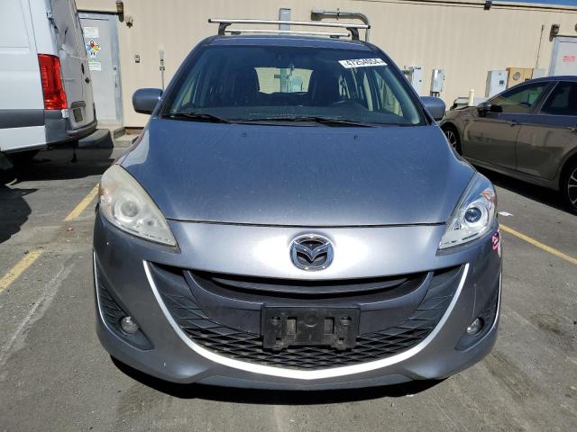 JM1CW2DL0C0126181 - 2012 MAZDA 5 SILVER photo 5